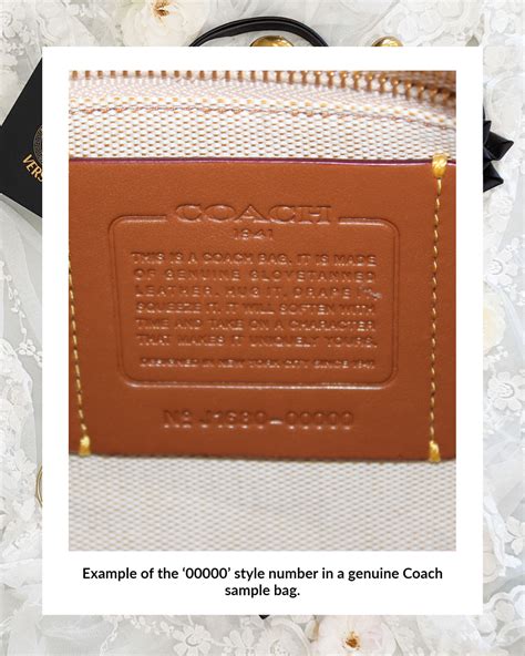 coach bag serial number verification